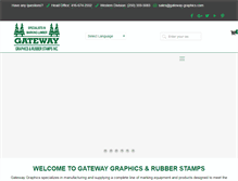 Tablet Screenshot of gateway-graphics.com